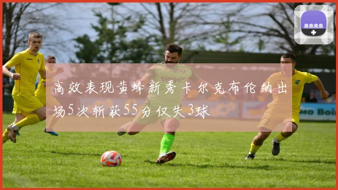 高效表现黄蜂新秀卡尔克布伦纳出场5次斩获55分仅失3球
